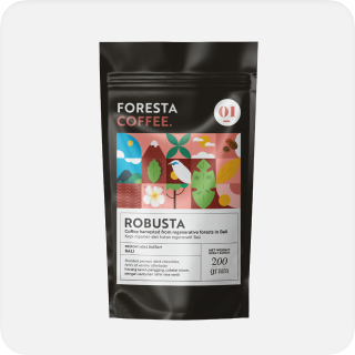 Foresta Robusta Based, Pouch, Ground, 200gr