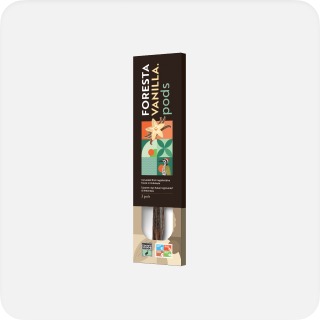 Foresta Vanilla Pods, 5 pods